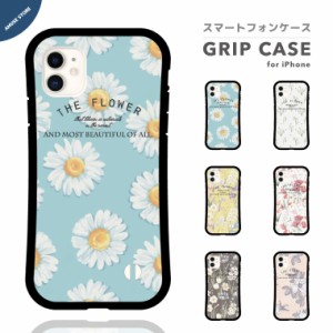 スマホケース グリップ iPhone15 Pro ケース iPhone14 Plus iPhone13 mini iPhone SE ケース TPUケース おしゃれ 韓国 トレンド 花柄 フ