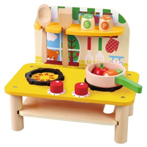 木製カラフルキッチン ままごとセット 木製 玩具 木のおもちゃ ままごと キッチン 木製 おままごと キッチン おままごとセット 木製 木製