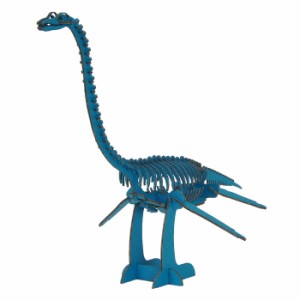 フタバサウルス BLUE 恐竜 ハコモ hacomo ペーパークラフト キット クリスマス 工作キット 小学生 工作 キット 知育 おもちゃ 誕生日プレ
