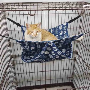 ケージ用 ペットテント ハンモック キャット お昼寝 薄手 猫 フック付き 吊り下げ 猫 ペットハンモック ねこ ベッド S M L