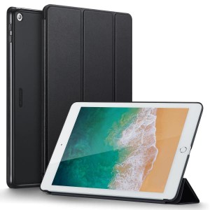 ESR iPad 第6世代 ケース 9.7インチ ipad ケース 第6/5世代通用(2018/2017モデル) 指紋防止 三つ折りスタンド 薄型