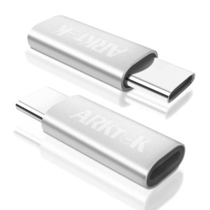 ARKTEK ライトニング 変換 → USB-C アダプタ ライトニング (メス) から USB タイプC 変換 アダプタ 充電可能 iPhone