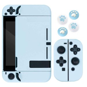 Switch カバー＆ジョイスティックカバー スイッチケース 専用カバー アナログスティックカバー 4ｘ猫爪肉球 Joy-Conカバー 全面保護ケー