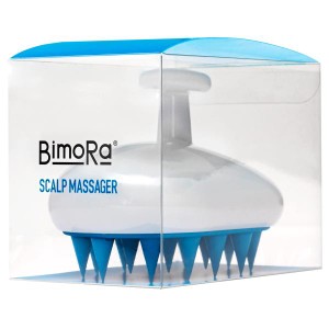 BimoRa (ビモラ) シャンプーブラシ 男性用 女性用 シリコン スカルプ 頭皮ブラシ 洗髪用ブラシ メンズ 頭皮マッサージ