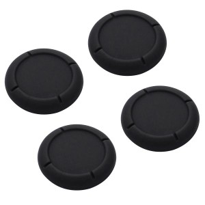 オーディオファン Switch Joy-Con用 アナログジョイスティック キャップ カバー4点セット 黒色