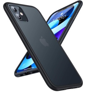 iPhone11 ケース iPhoneケース TORRAS 正規品 耐衝撃 ストラップホール マット感 ブラック カバー X000SY91DF 定番