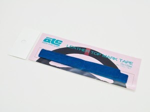 ATC ステアリング用 イタリアン スエード トップマークテープ ブルー ２枚入 青色