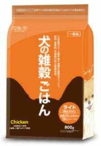 アニマルワン 犬の雑穀ごはん ライト チキン 800g ドッグフード