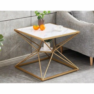 極上品★シンプルなコーヒーテーブル ミニ方形テーブル ベッドルーム用ベッドサイドテーブル ソファサイドシェルフ 飾り台 花台