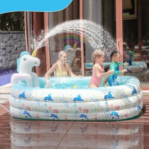プール 家庭用 ビニールプール 長方形 大型 中型 小型 エアプール 子供用 プール 人気 水遊び 大きいプール 子供 暑さ対策 厚く 漏れ防止
