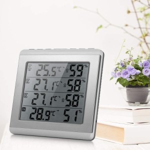 温度湿度計デジタルワイヤレス 計測、検査屋内/屋外温度計湿度計温度測定