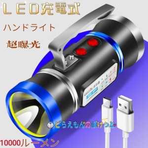 集魚灯 明るい高輝度高輝度LED 水中集魚灯USB充電式 拡散 投光器 船 ボート釣り 残量表示 防水 小型 船舶 ブルーライト LED集魚灯 高輝度