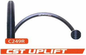 自転車用 タイヤ CST ミリオン アシストランナー[CST UPLIFT] １本巻 ２０ｘ１−３/４ 黒