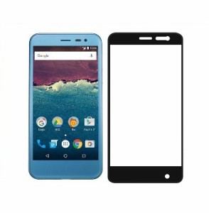 Aquos ZETA 507sh 保護フィルム Y!mobile Android One SoftBank AQUOS ea  606sh 全面フルーカバー  ガラスフィルム ガラス フィルム 保