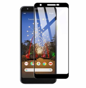 Pixel3a XL 全面保護フィルム google Pixel 3a XL ガラスフィルム グーグル ピクセル スリーエー エックスエル 強化ガラス 9H  ピクセル