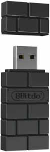 送料無料 8Bitdo ワイヤレス Bluetooth アダプタ ブラック Nintendo Switch Windows Mac Raspberry Pi USBワイヤレス レシーバー 受信機