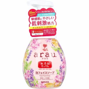 泡フェイスソープ 　arau.(アラウ) 泡フェイスソープ 本体 200mL