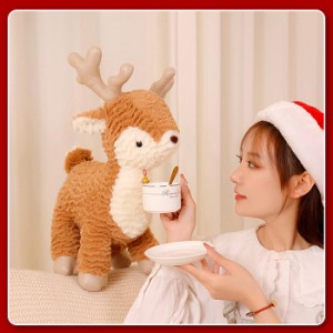 クリスマス飾り トナカイ ぬいぐるみ　馴鹿 抱きまくら　かわいい　ふわふわ　もちもち　子供　赤ちゃん　彼女彼氏へ　クリスマスプレゼ