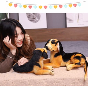 リアル 犬 ぬいぐるみ 可愛い いぬ 抱き枕 犬のぬいぐるみ 飾り おもちゃ 50cm ギフト クリスマス プレゼント 誕生日 癒し系 抱き枕 子供