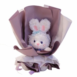  うさぎ ぬいぐるみ 花束 ラビット(Rabbit)母の日 プレゼント ギフト 花 早割  誕生日 結婚祝い 発表会 卒業祝い メッセージカード付き