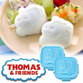 ゆでたまご型　きかんしゃトーマス （ キャラクター キャラ弁 お弁当グッズ 子供 ゆで玉子 ゆで卵 抜き型 ）