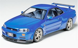 タミヤ 1/24 スポーツカーシリーズ スカイラインGT-R R34（中古品）