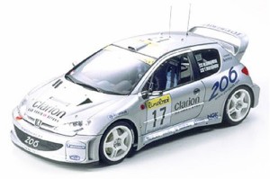 タミヤ 1/24 スポーツカーシリーズ No.225 プジョー206 WRC2000 プラモデル（中古品）