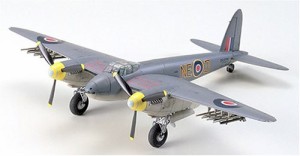 タミヤ 1/72 ウォーバードコレクション No.47 イギリス空軍 デ・ハビランド（中古品）