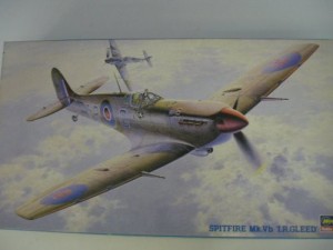 ハセガワ 1/48 スピットファイア Mk.Vb I.R.グリード #JT6（中古品）