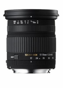 シグマ 17-70mm F2.8-4.5 DC デジタル専用 MACRO ニコン用  (ニコンD40/x、（中古品）