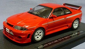 エブロ 1/43 ニッサン スカイライン GT-R R33 ニスモ 400R レッド 完成品（中古品）