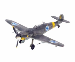 ファインモールド 1/72 ドイツ空軍 メッサーシュミット Bf109 G-6 フィンラ（中古品）