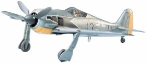 タミヤ 1/48 傑作機シリーズ No.37 ドイツ空軍 フォッケウルフ Fw190 A-3（中古品）