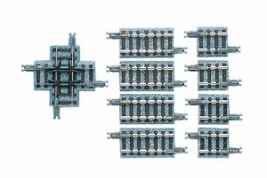 TOMIX Nゲージ クロッシングレール X37-90 F 補助レール付 1324 鉄道模型用（中古品）