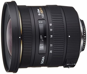 SIGMA 超広角ズームレンズ 10-20mm F3.5 EX DC HSM ニコン用（中古品）