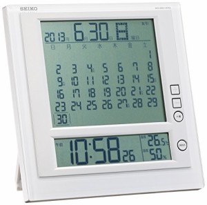 セイコークロック 掛け時計 置時計 兼用 マンスリーカレンダー機能 六曜表（中古品）