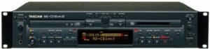 TASCAM MD/CDコンビネーションデッキ/プレーヤー MD-CD1BMK3（中古品）