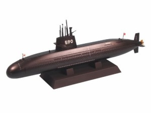 ピットロード 1/350 海上自衛隊 潜水艦 SS-590 おやしお JB09（中古品）