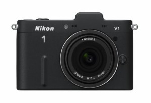 Nikon ミラーレス一眼カメラ Nikon 1 (ニコンワン) V1 (ブイワン) 薄型レン（中古品）