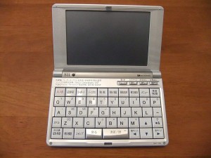 SEIKO 電子辞書 SR-T7100 / 英語強化モデル 17コンテンツ（中古品）