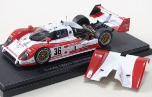 エブロ 1/43 Toyota TS010 NIPPONDENSO 1993 Sekiya Suzuki Irvine 完成品（中古品）