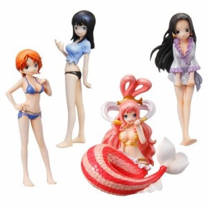 Half Age Characters ワンピースヒロイン ノーマル4種セット（中古品）