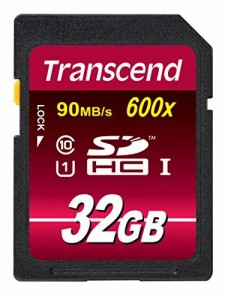 Transcend SDHCカード 32GB Class10 UHS-I対応 TS32GSDHC10U1（中古品）