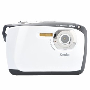 Kenko 防水デジタルカメラ DSC-808W WH(ホワイト)（中古品）