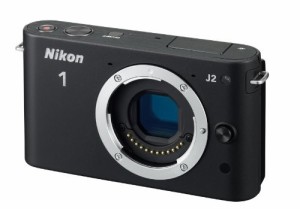 Nikon ミラーレス一眼 Nikon 1 J2 ボディー ブラック N1J2BK（中古品）