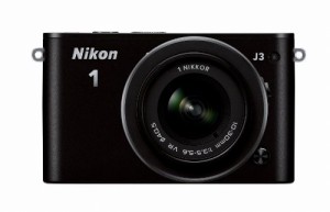 Nikon ミラーレス一眼 Nikon 1 J3 ボディー ブラック N1J3BK（中古品）