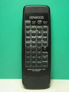 ケンウッド オーディオリモコン RC-MDX07（中古品）