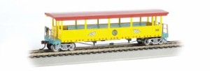 Bachmann Ringling Bros。and Barnum & Bailey open-sided Excursion Car w（中古品）