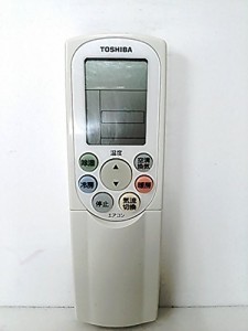 東芝 エアコンリモコン WH-F2S（中古品）