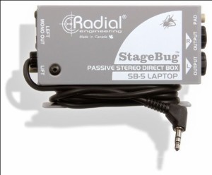 RADIAL StageBug SB-5 Sidewinder パソコン/タブレット用DIボックス（中古品）